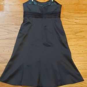 Navy evening dress